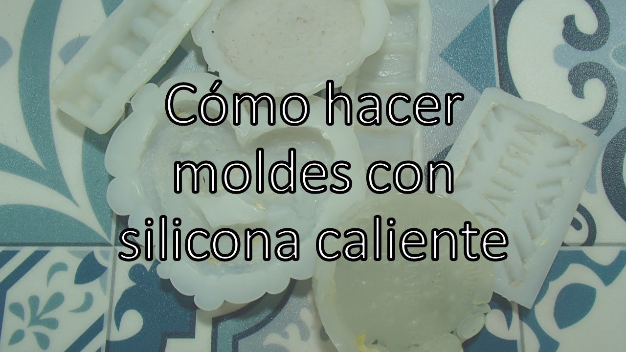 Cómo hacer moldes con silicona caliente ₪ Las manualidades de Ter ₪