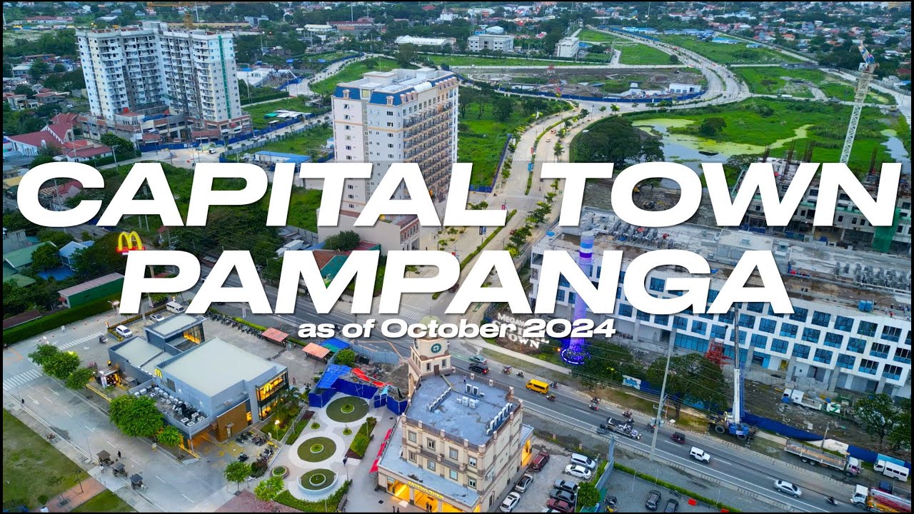 Capital Town Pampanga 4K HDR (PURE DRONE TOUR)