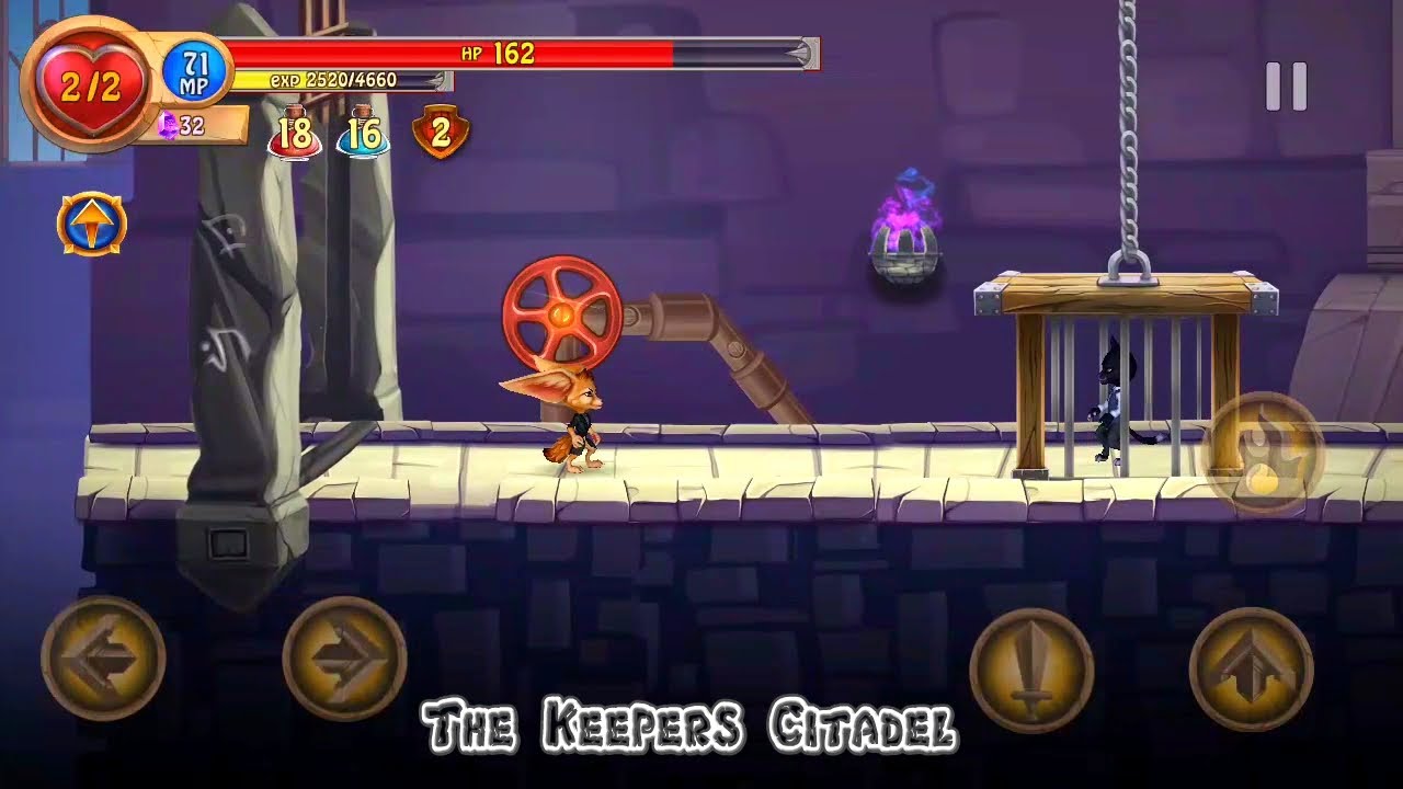Fin & Ancient Mystery: platformer adventure | Level The Keepers Citadel | level 9