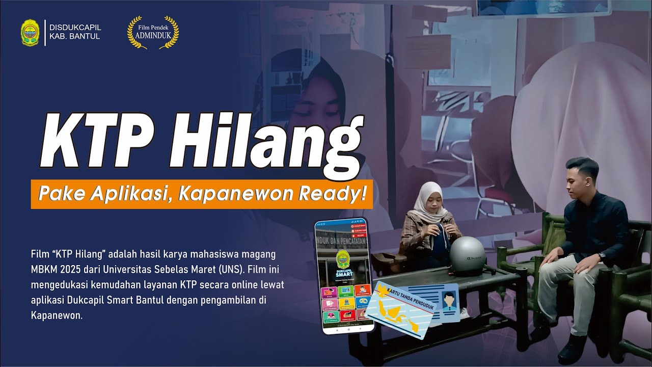 KTP Hilang - Pake Aplikasi, Kapanewon Ready
