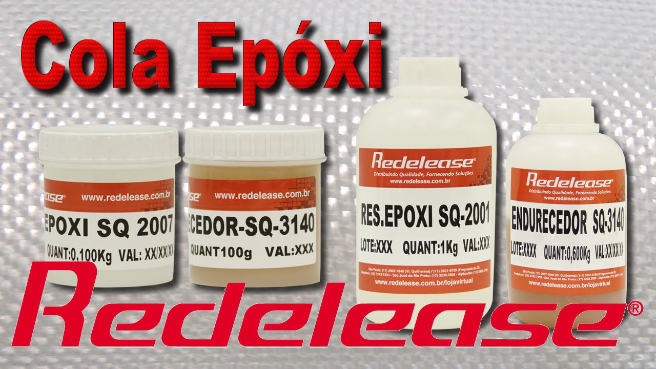 Super cola epóxi da Redelease