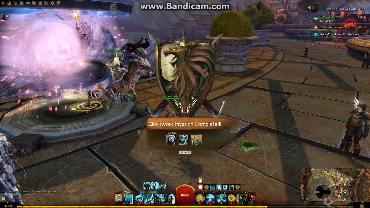 Guild Wars 2 - Guardian (in the past) - Regroup with Vorpp - Divinity's Reach