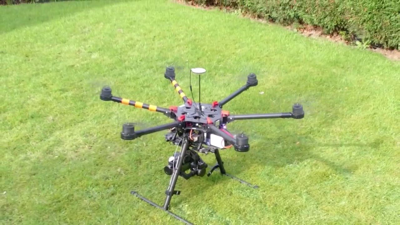 DJI Lightbridge 2 DJI S900 with E1200 PRO TUNED PROPULSION SYSTEM