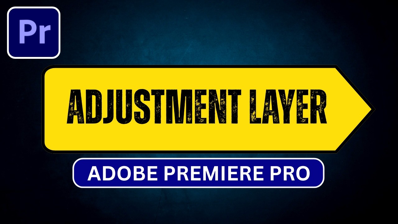 How To Add Adjustment Layer In Premiere-HINDI/URDU