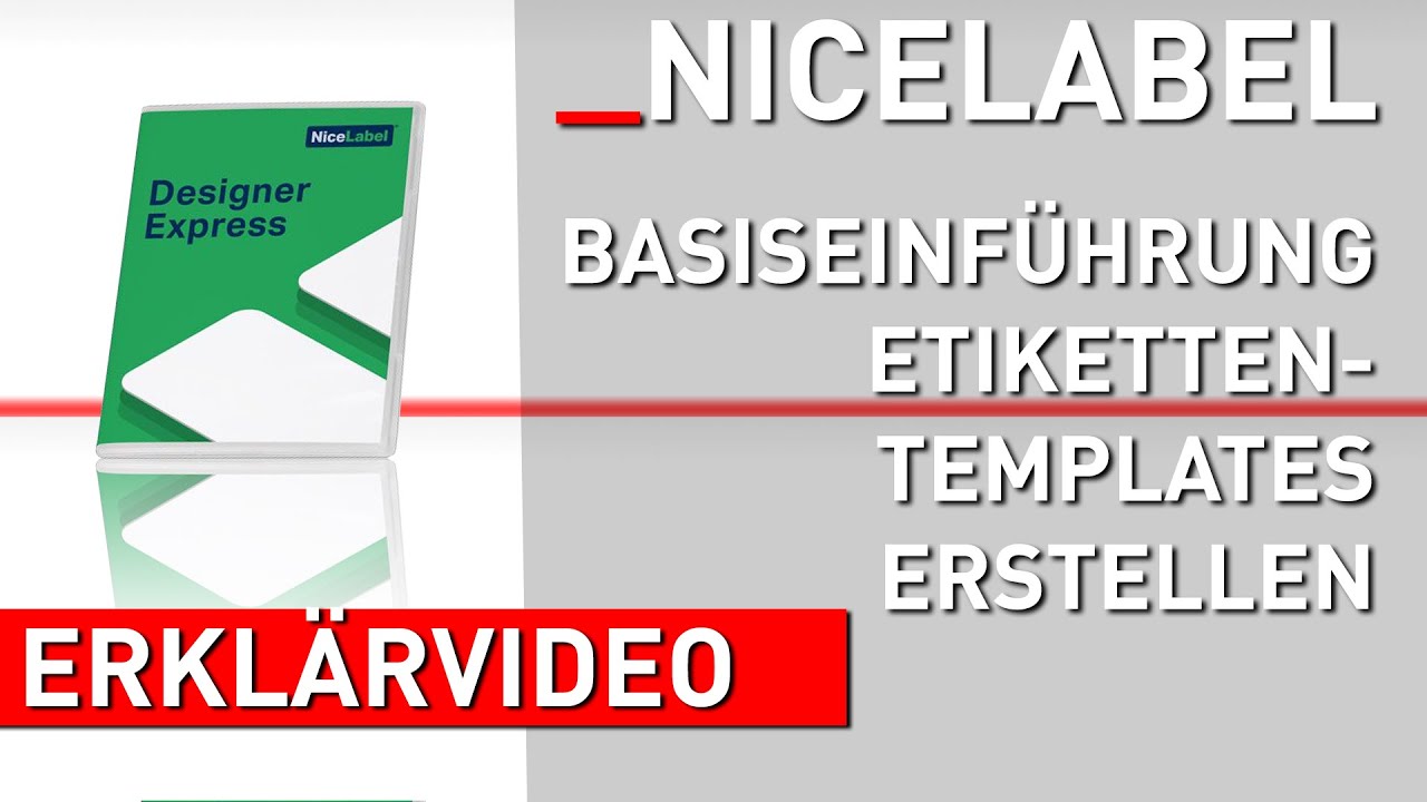 NiceLabel Etiketten-Software | Etiketten-Templates erstellen | Mediaform Shop [Tutorial]