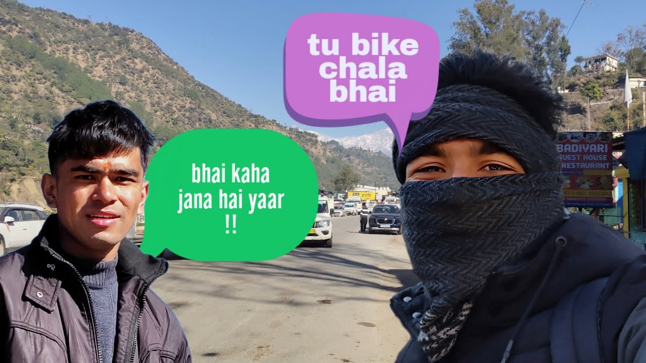 Part-1 | Bhai tu chalta ja tu Driver hai - Tungnath & Chandrashila Vlog || The Pahadi Ladka