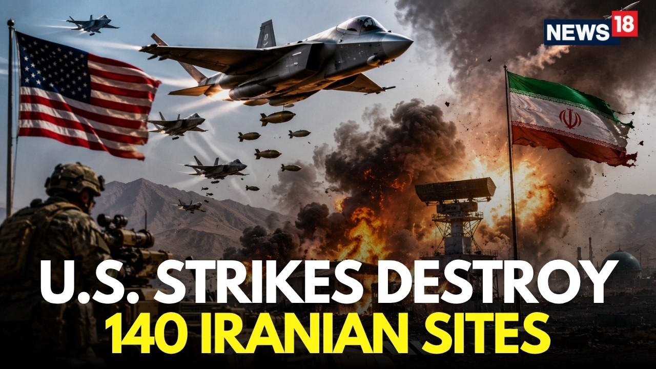 LIVE | US Iran Latest News | US Bombs 140 Iranian Military Targets | Hormuz | US Iran War | N18G