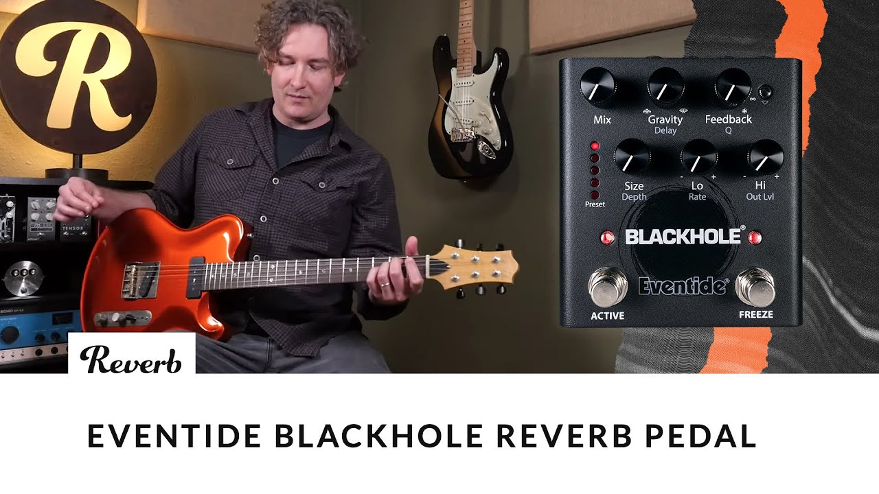 Демонстрация автономной педали Eventide Blackhole | Отчёт о тембре