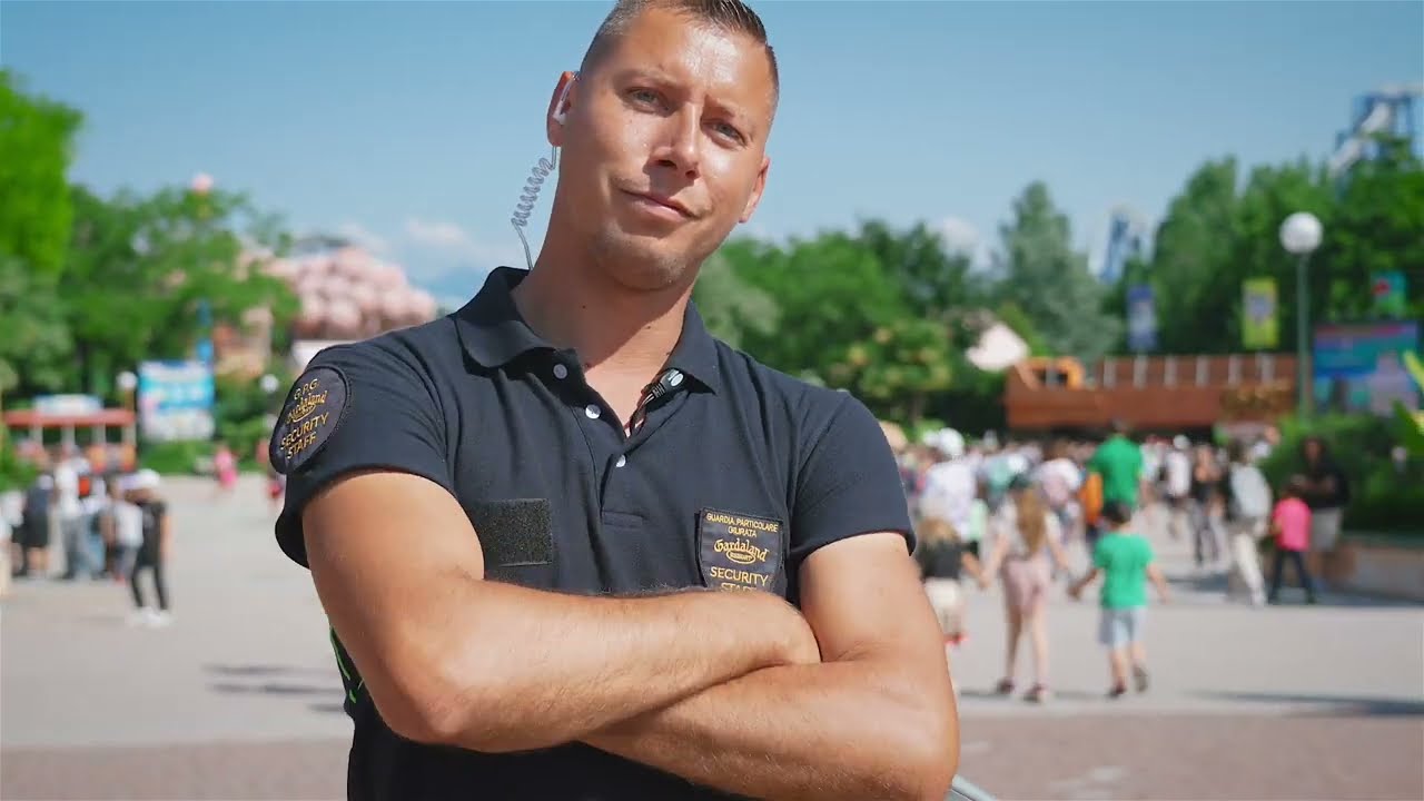 #TeamGardaland Alessio: Addetto alla sicurezza