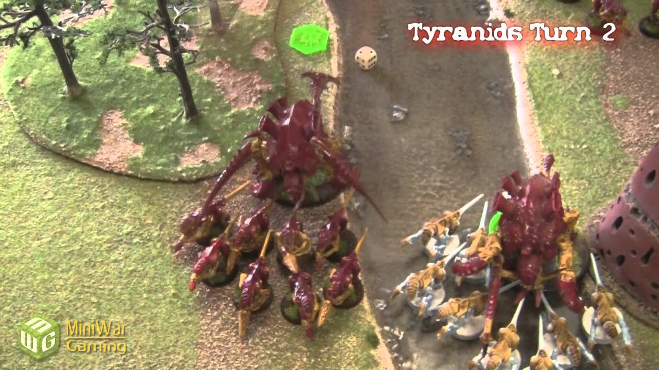 Beat Matt Batrep 9:  Dark Eldar vs Tyranids Part 2