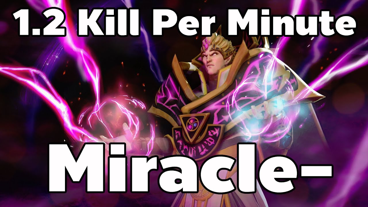 1.2 Kill Per Minute Invoker Miracle- Dota 2 RedArchon