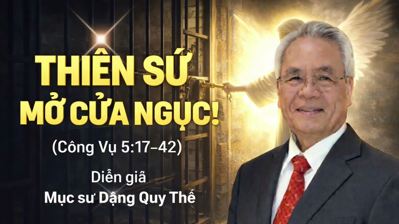 THIÊN SỨ MỞ CỬA NGỤC || VÀ SỰ VÂNG LỜI || Công Vụ 5:17–42 #MSđặngQuythế