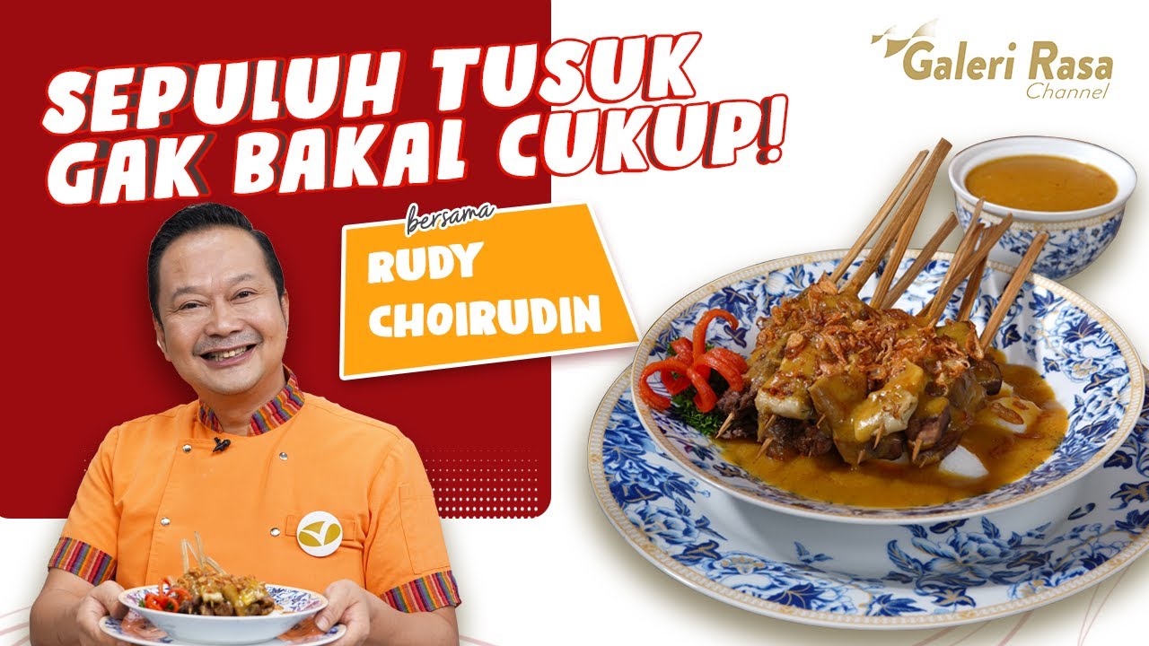 RUDY CHOIRUDIN | SEPULUH TUSUK GAK BAKAL CUKUP!! ~ SATE PADANG