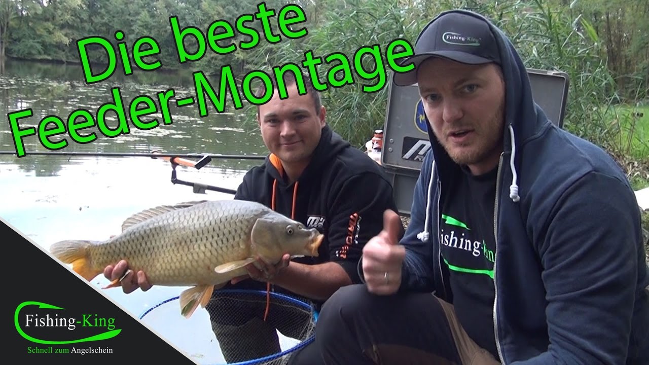 Die BESTE & einfachste Feederangel-Montage | Tutorial vom Feeder-Weltmeister | www.fishing-king.de