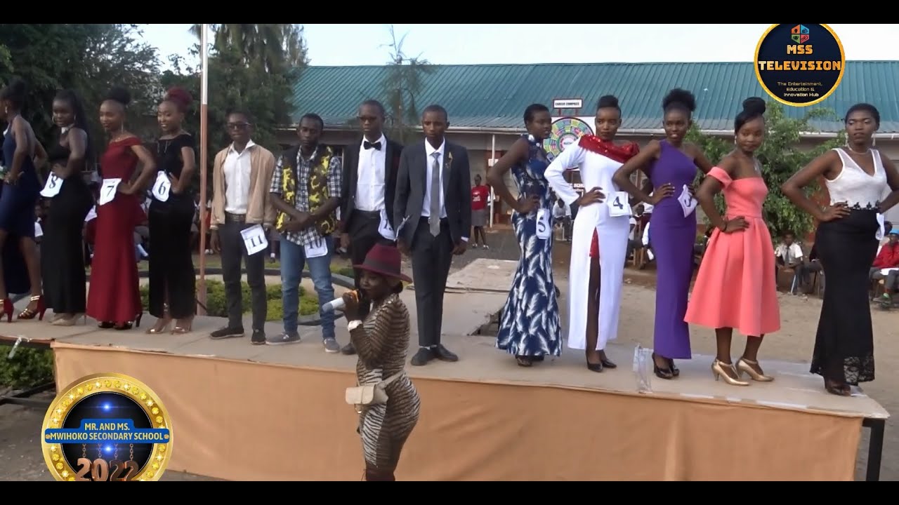 CROWNING OF MR AND MS MWIHOKO SECONDARY SCHOOL