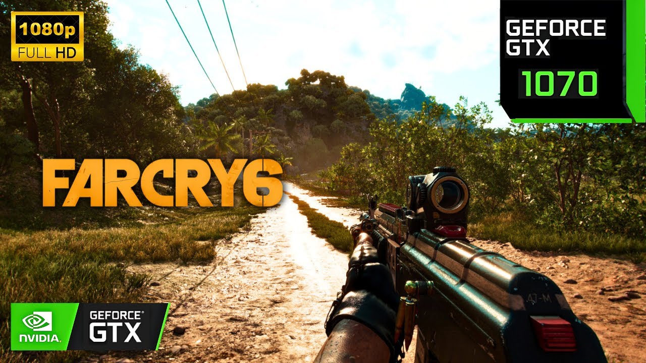 Far Cry 6 | GTX 1070 Laptop Maximum Graphics Settings | FSR ON