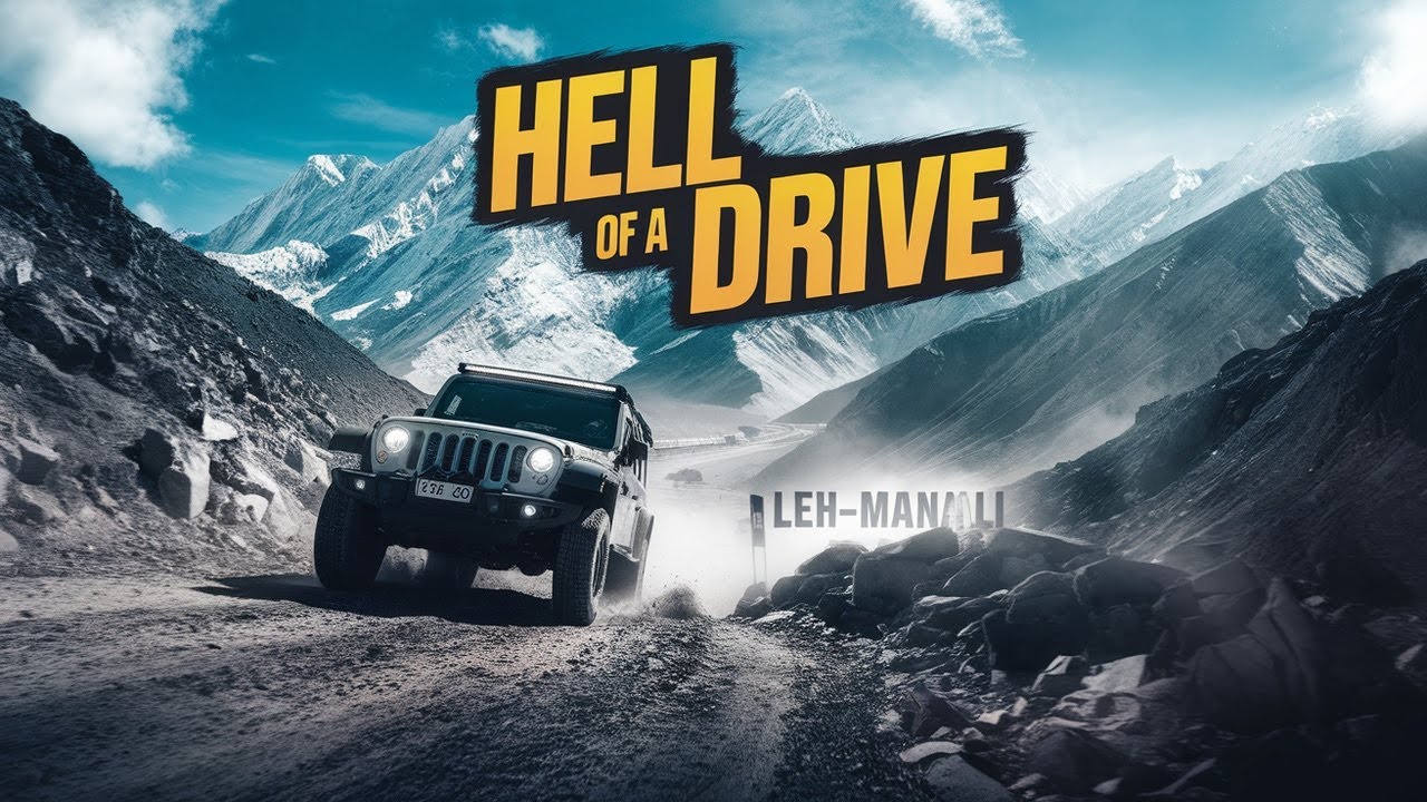 The Ultimate Adventure: Leh to Manali Road Trip | Dangerous Highways Explored