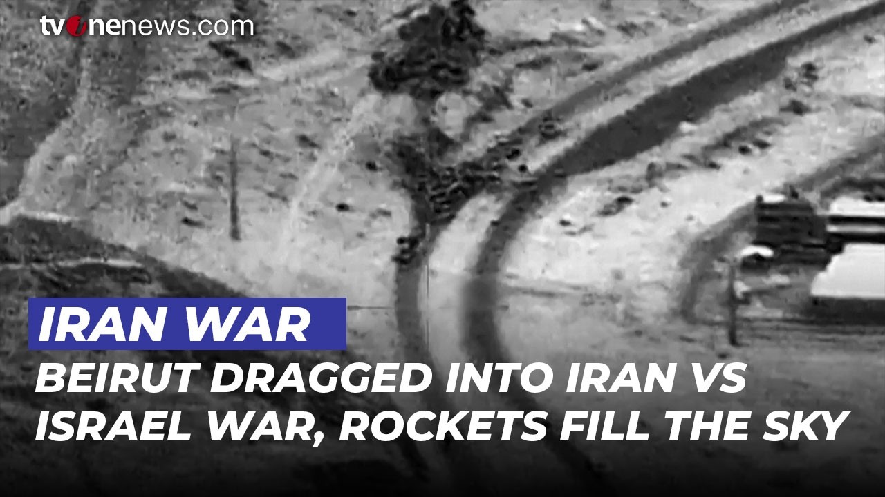 Beirut Drawn Into War, Israeli Projectiles Seen Flying Across the Sky | OneNews Update