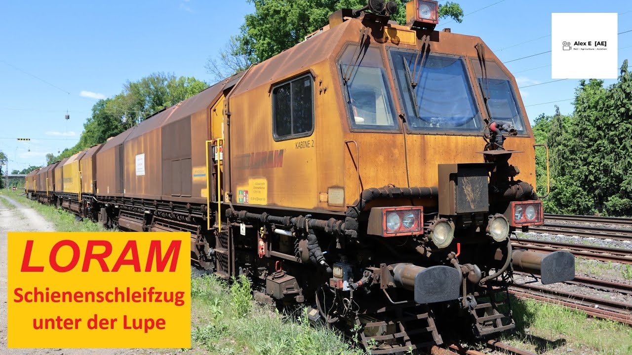 LORAM Schienenschleifzug unter der Lupe  |  Alex E