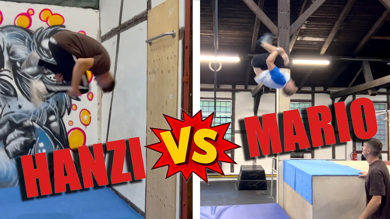 NINJA CHALLENGE! | Hanzi vs. Mario