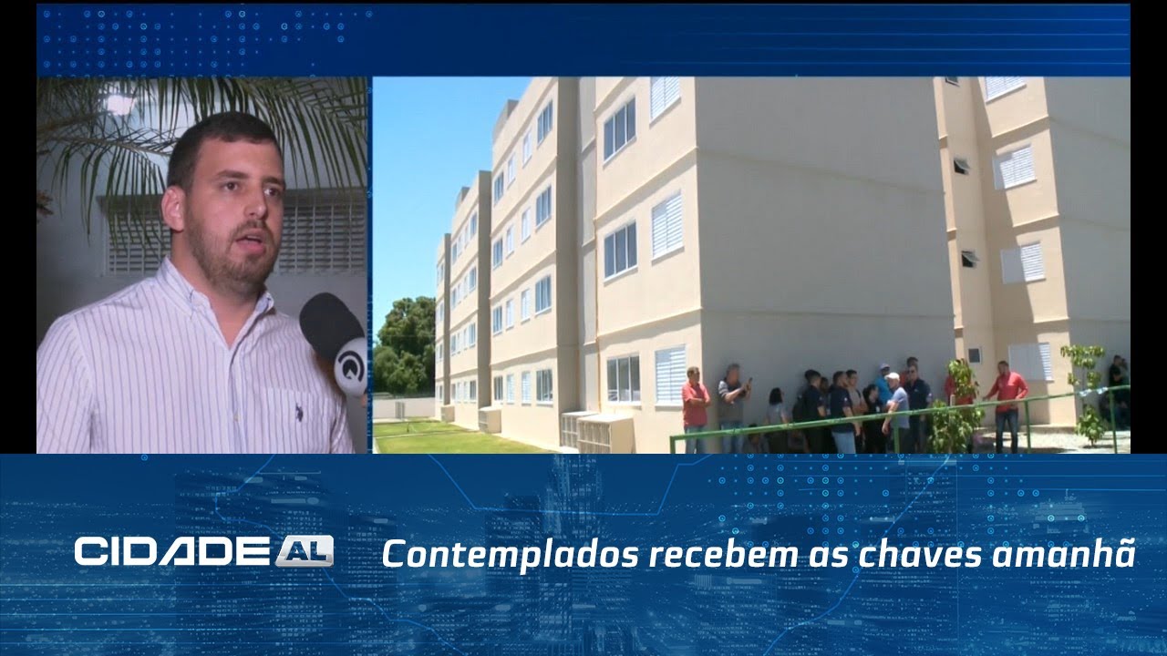 Contemplados recebem as chaves amanhã; apartamentos são do conjunto Mário Peixoto
