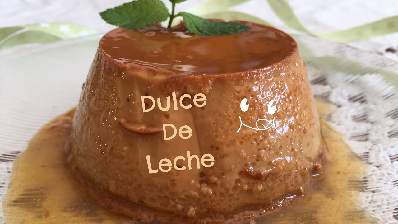 Pudin o Flan de Dulce de Leche - F&aacute;cil - Recetas By Fany