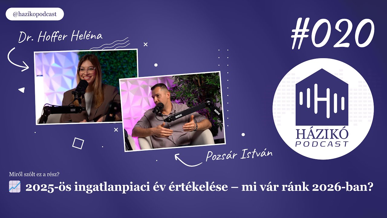📈 2025-ös ingatlanpiaci év értékelése – mi vár ránk 2026-ban?