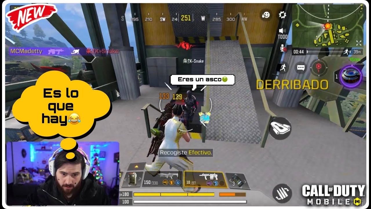 EL OSO LES SACO EL LADO TOXICO a ESTA ESCUADRA|CALL OF DUTY MOBILE|
