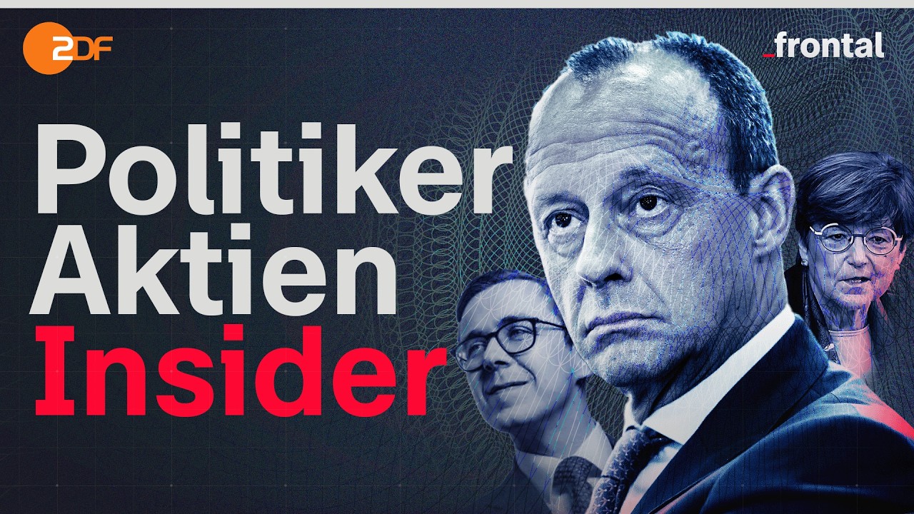 Wie deutsche Politiker an der Börse profitieren könnten | frontal
