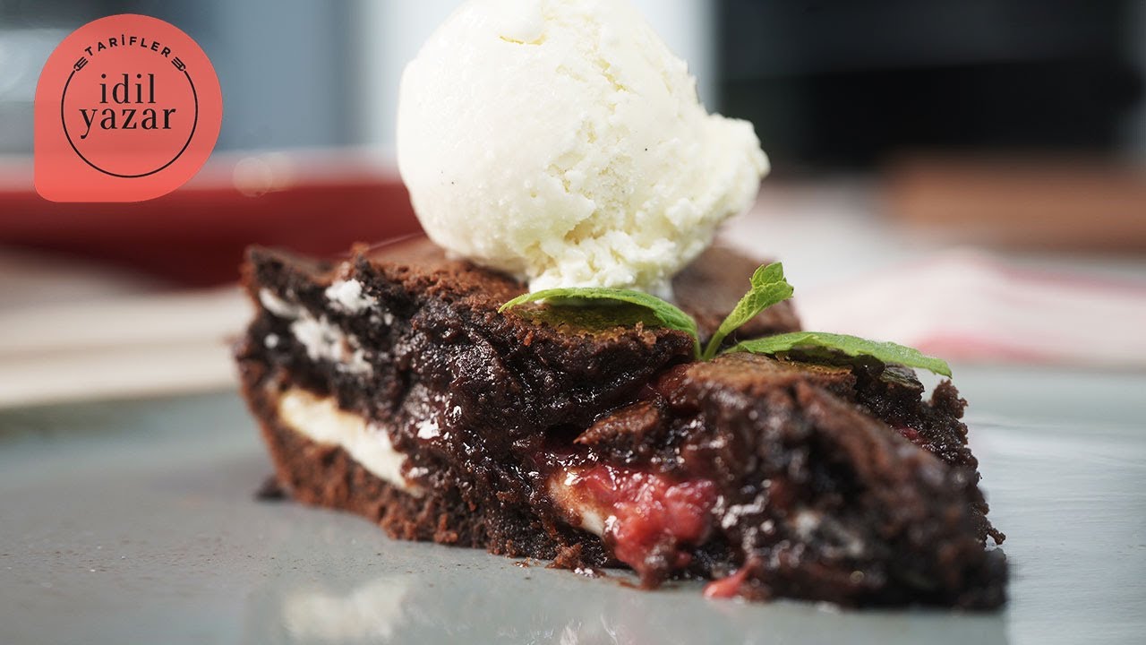 Beyaz Çikolatalı Brownie ❤️🍦(Sevgililer Günü Tatlısı)