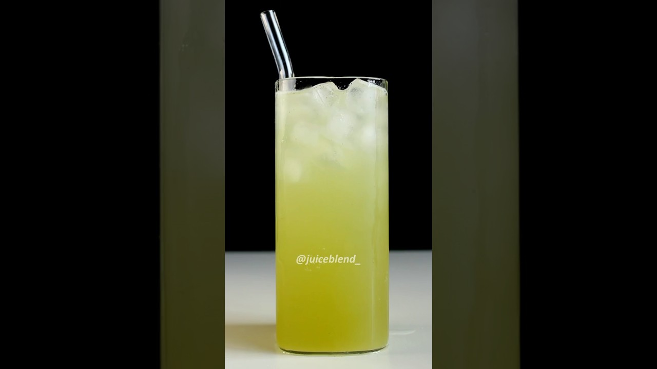 Lemon mint ginger detox soda🍀