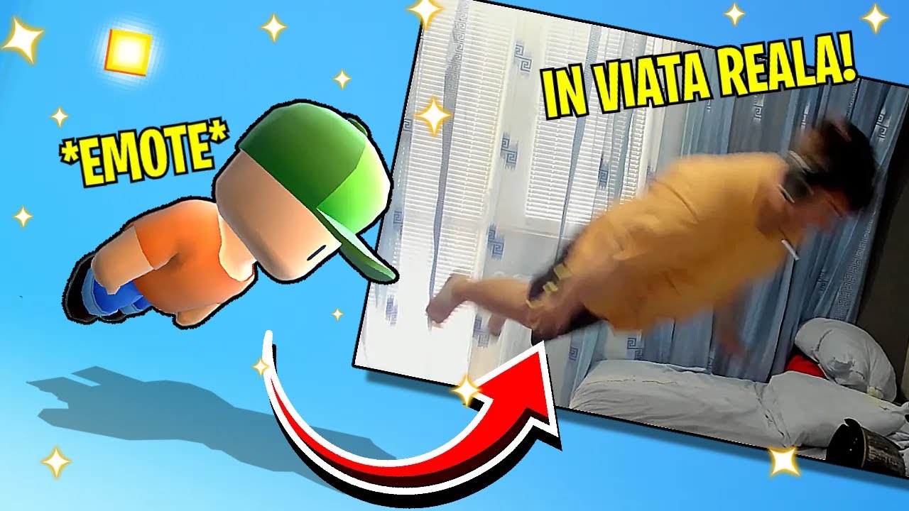 EMOTE-URI din STUMBLE in VIATA REALA!