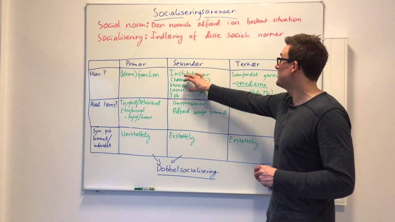 Socialisering og dobbelsocialisering