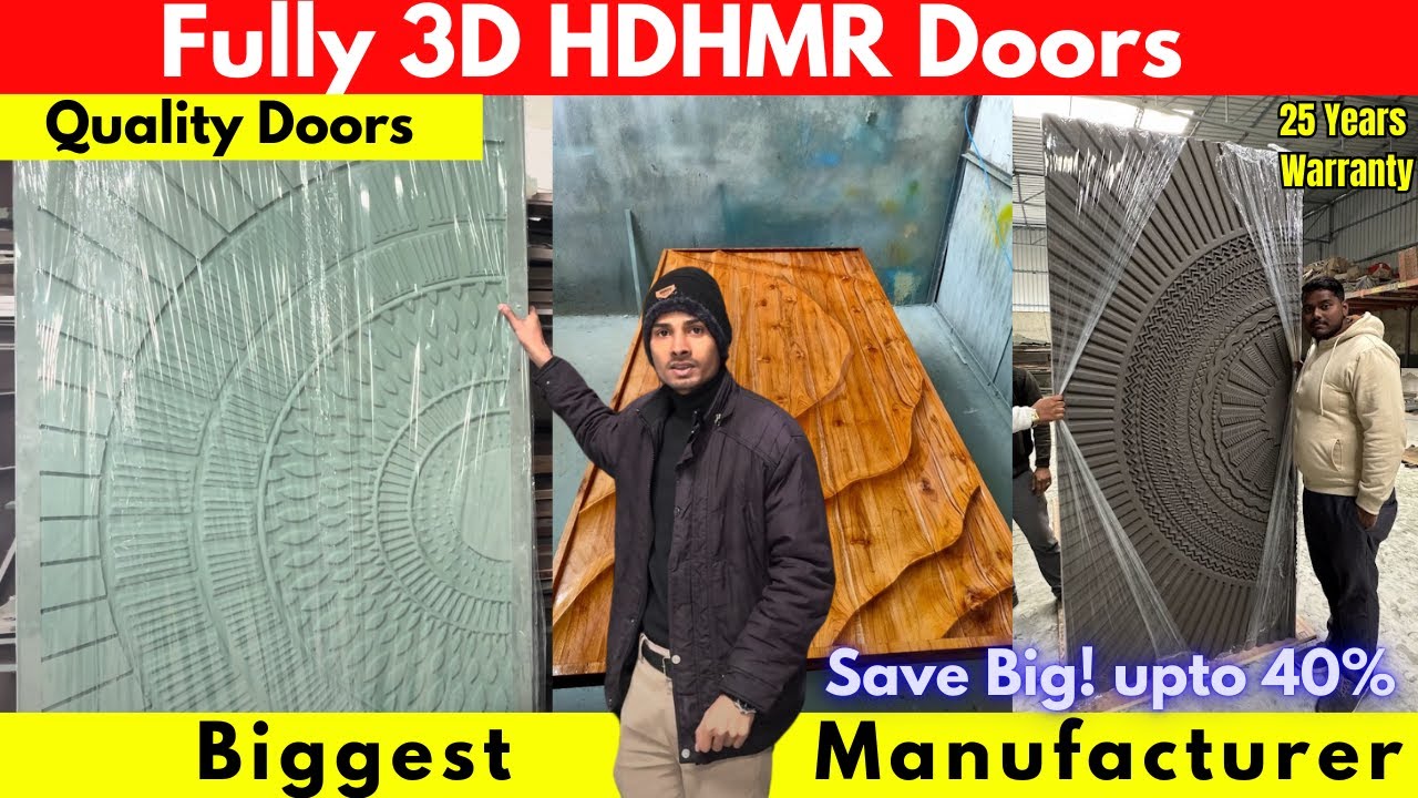 All About Orignal Hdhmr 3D doors made by bharat door nirman #hdhmrdoors #qualitydoor #durabledoors