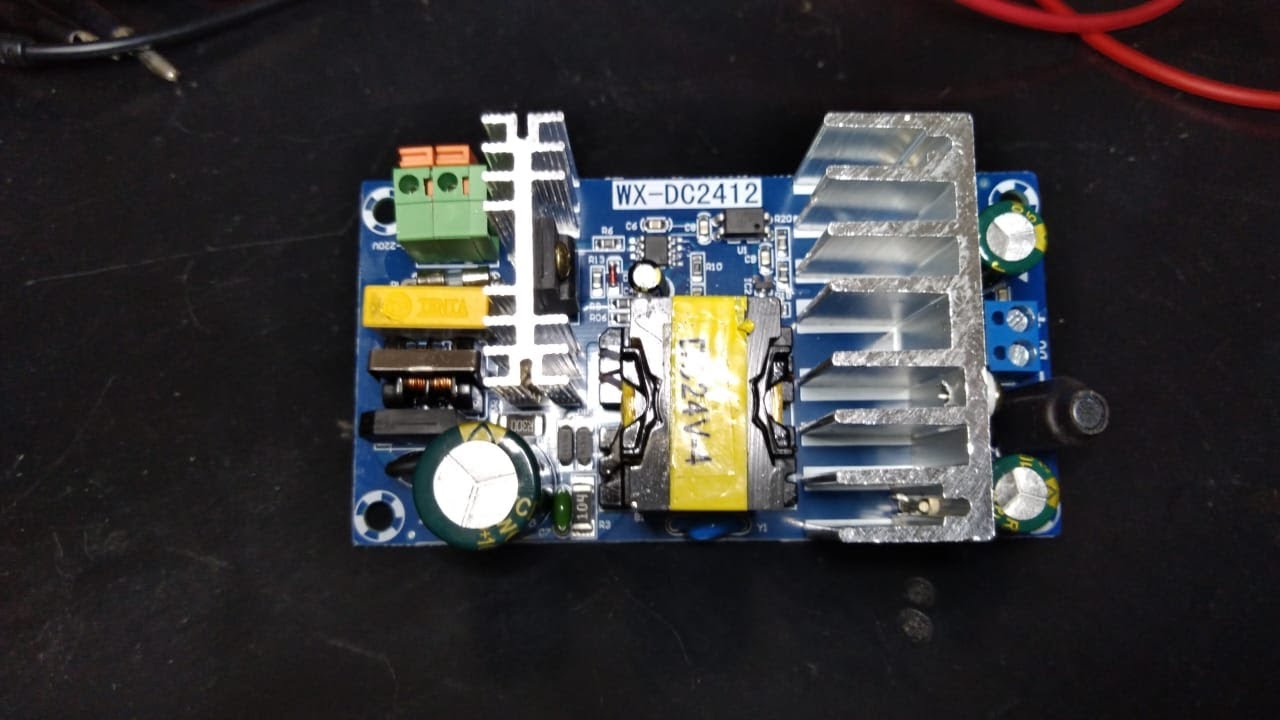 Review Módulo Fonte Chaveada 24V 6A WX-DC2412