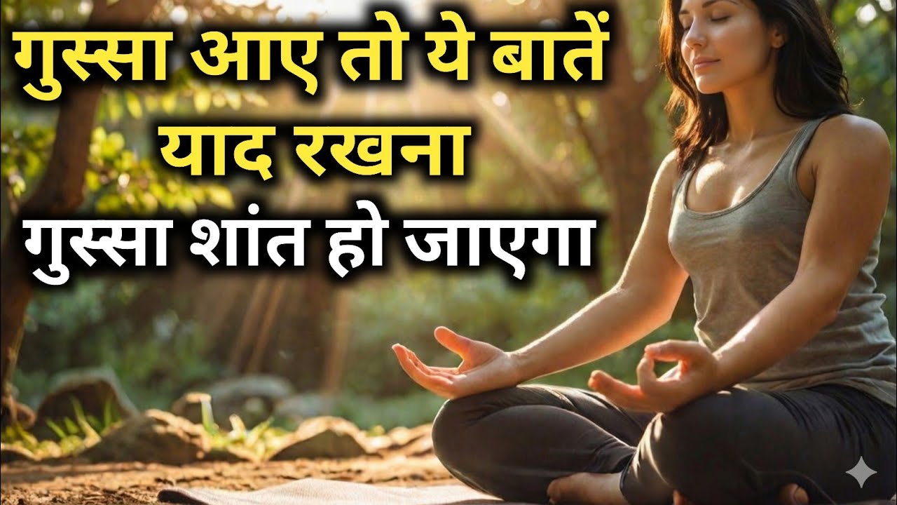 गुस्सा आए तो यह वीडियो याद रखना- - पूरा गुस्सा शांत हो जाएगा