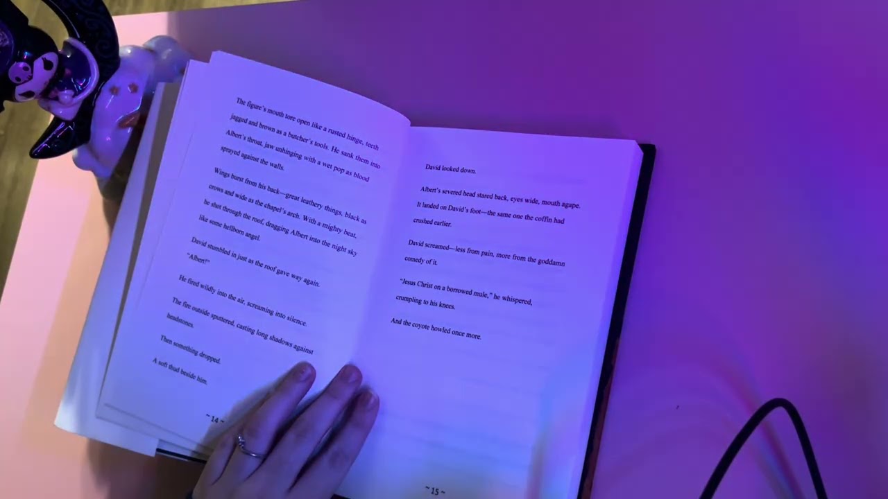 asmr reading to you 