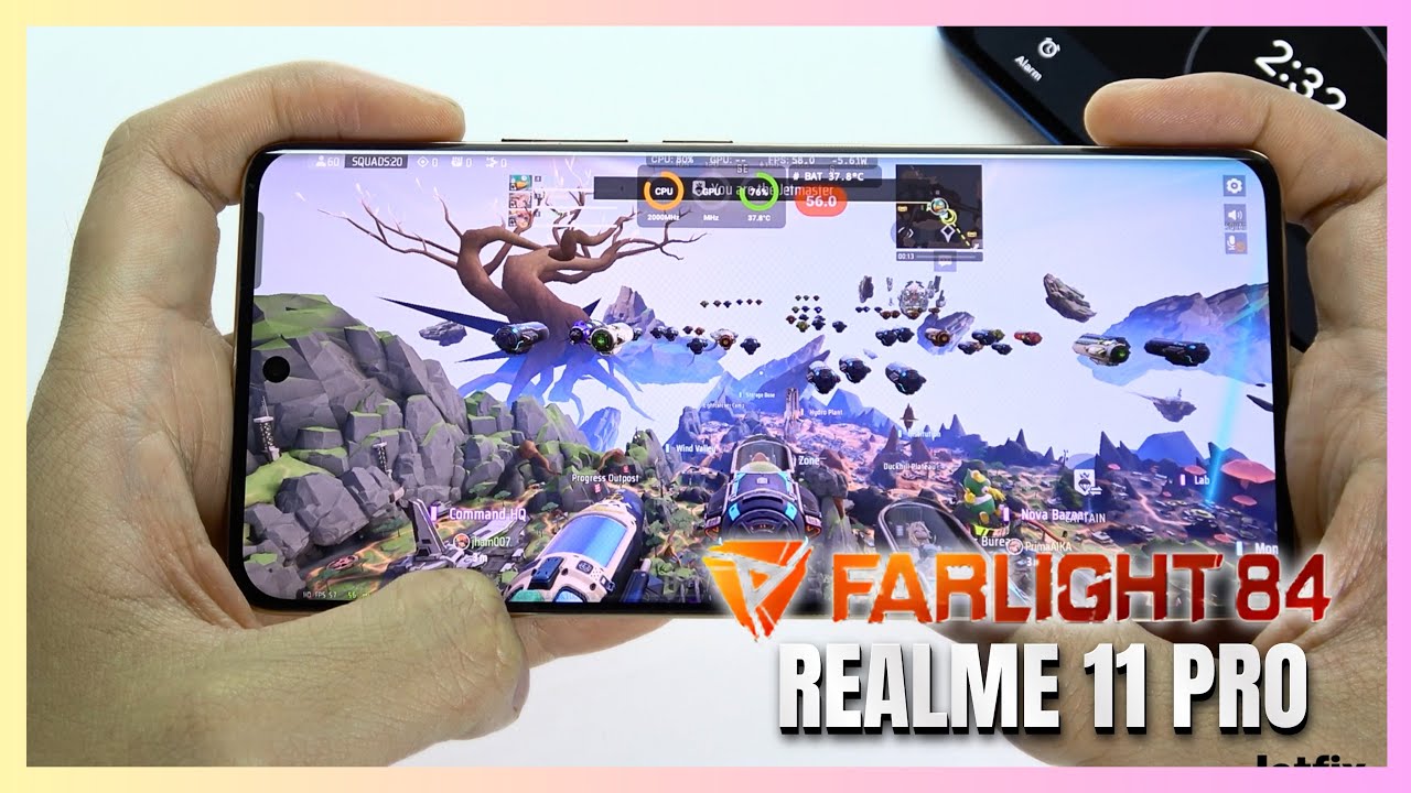 Realme 11 Pro Farlight 84 Gaming test Update | Dimensity 7050, 120Hz Display