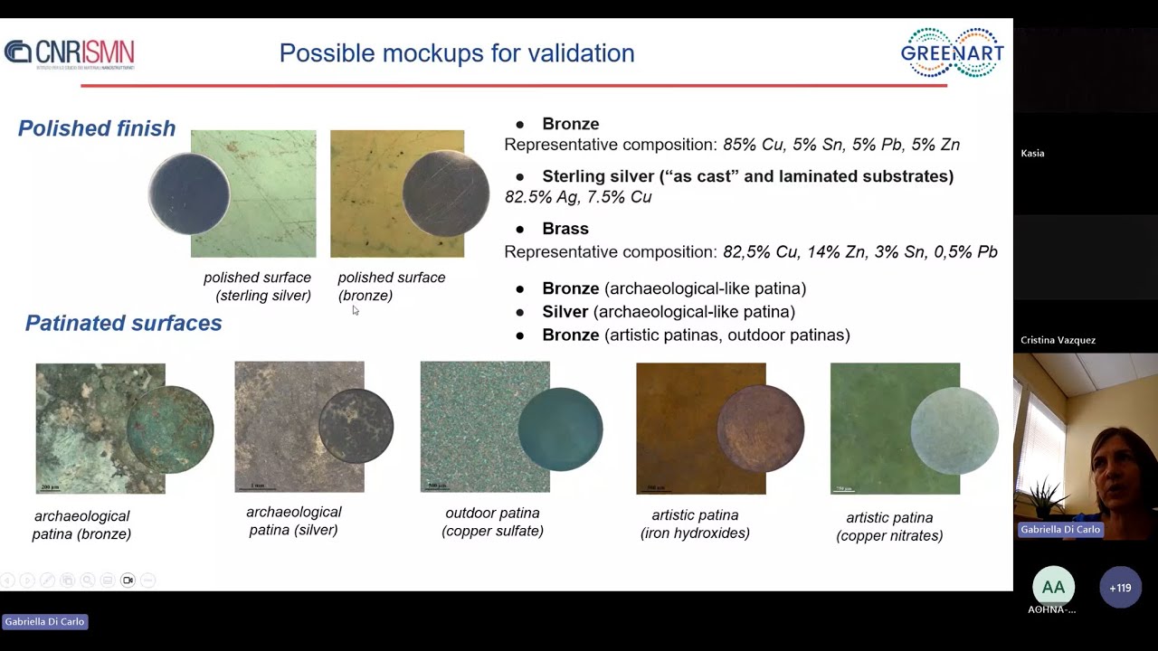 Green Materials for Conservation in Cultural Heritage e conference | PART A