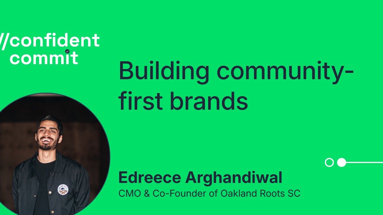 Building community-first brands ft. Edreece Arghandiwal, CMO & Co-Founder of Oakland Roots SC