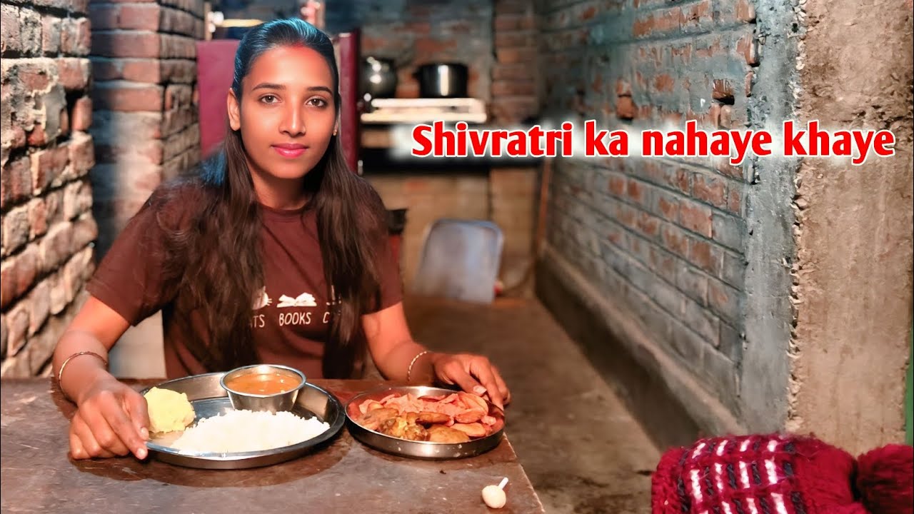 Shivratri ka nahaye khaye 🤗 | Village vlog video | Daliy touring vlogs| Usha kishan vlog 