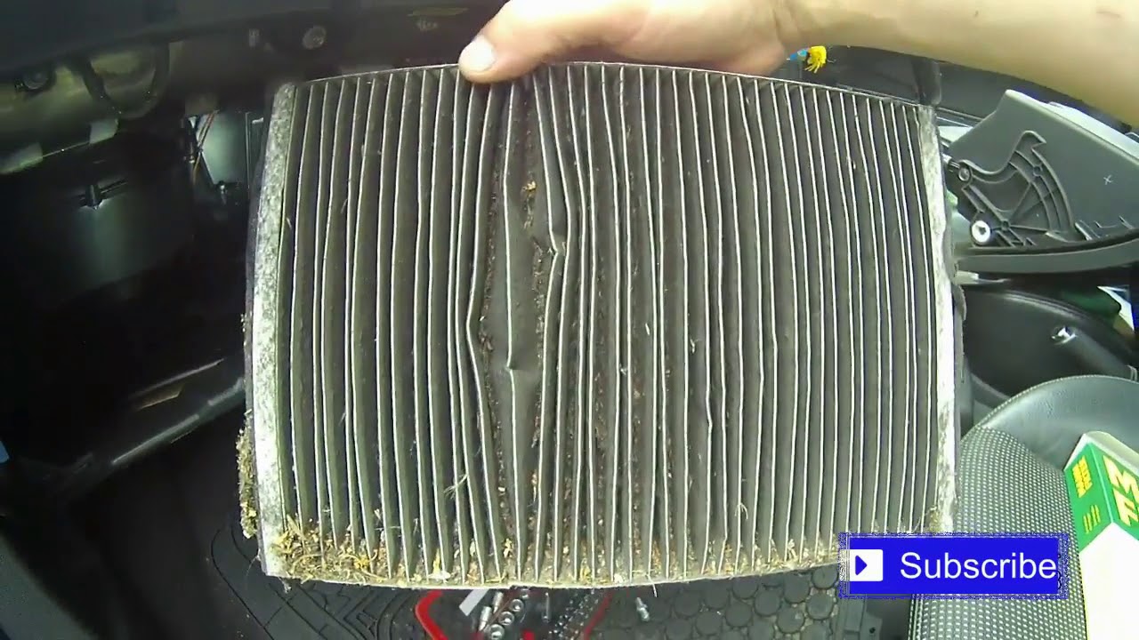 How to replace the pollen/cabin filter on Vauxhall/Opel Astra H