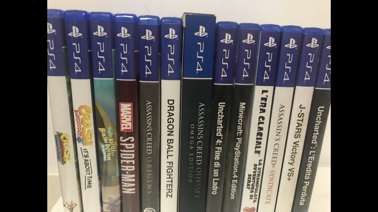 Collezione giochi PS4, Parte 4, Vlog