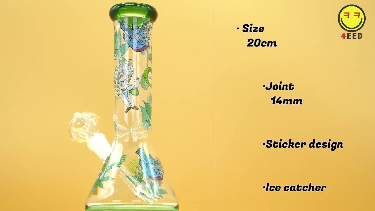 rick and morty bong