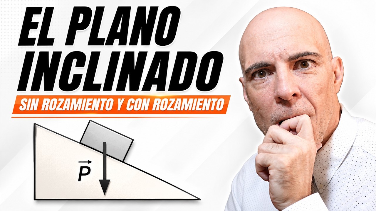 EL ESTUDIO DEL PLANO INCLINADO. (sin rozamiento y con rozamiento). Física Básica