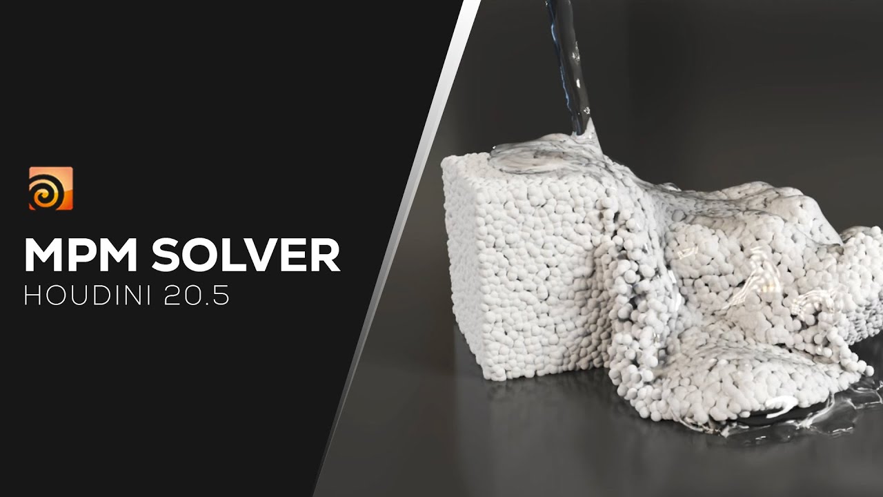 MPM solver | Houdini 20.5 Tutorial