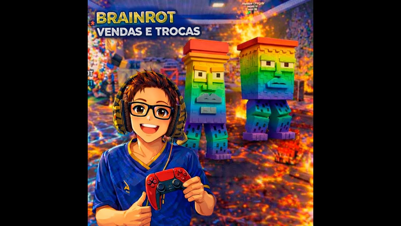 🚨 AO VIVO | ROUBE UM BRAINROT 🔥TROCAS E VENDAS🚨