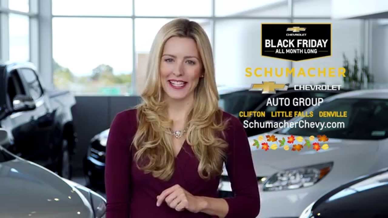 Black Friday All Month Long at Schumacher Chevrolet