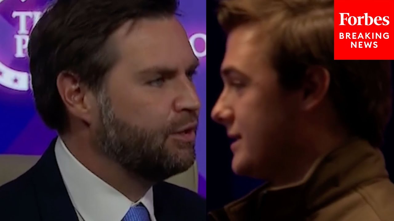 Student Concerned About Possible Military Draft Asks JD Vance About Rising Tensions With China