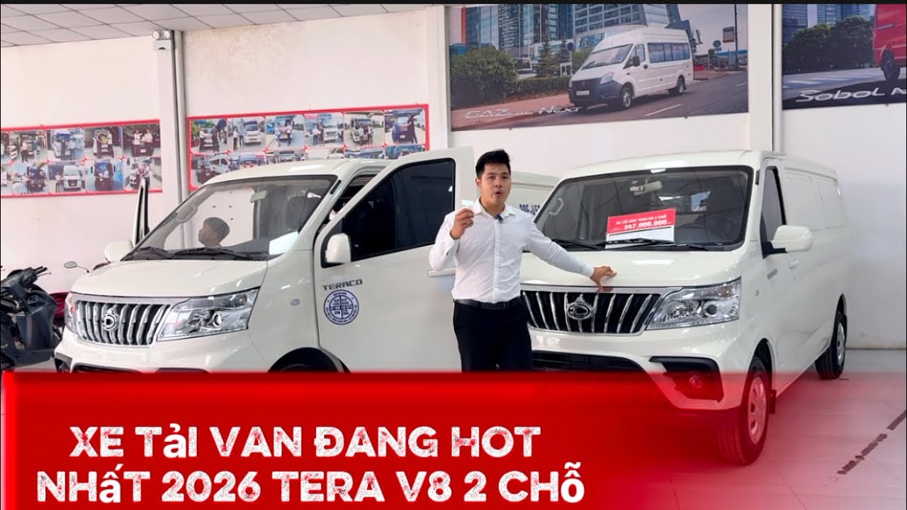 Mẫu xe tải van hót nhất trong năm 2026